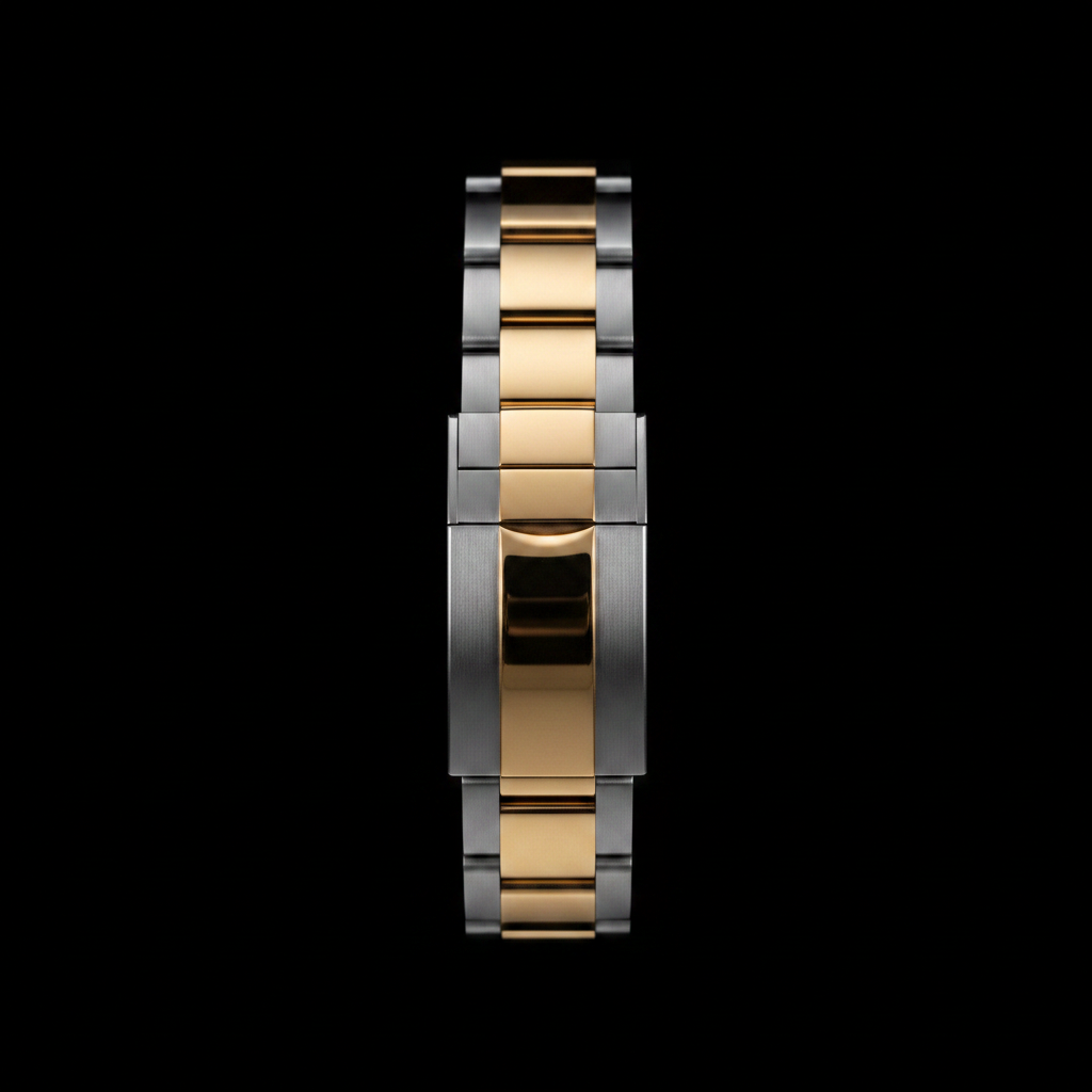 Two-Tone Yellow Gold Klasp finish