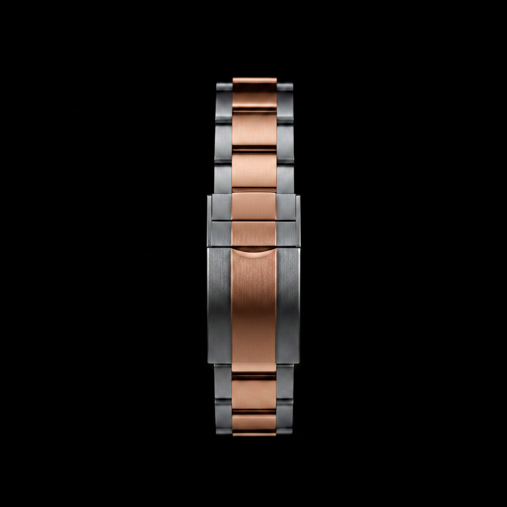 Two-Tone Rose Gold Klasp finish